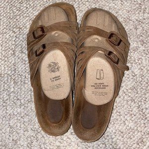 Birkenstock Granada Oiled Leather Soft Footbed